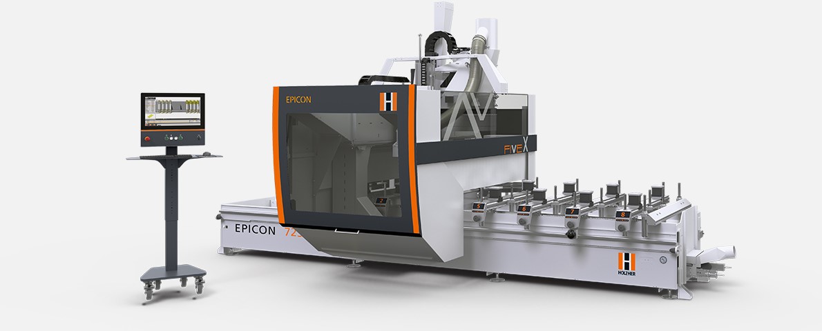 CNC Centru de prelucrare HOLZ-HER EPICON 7245 solid